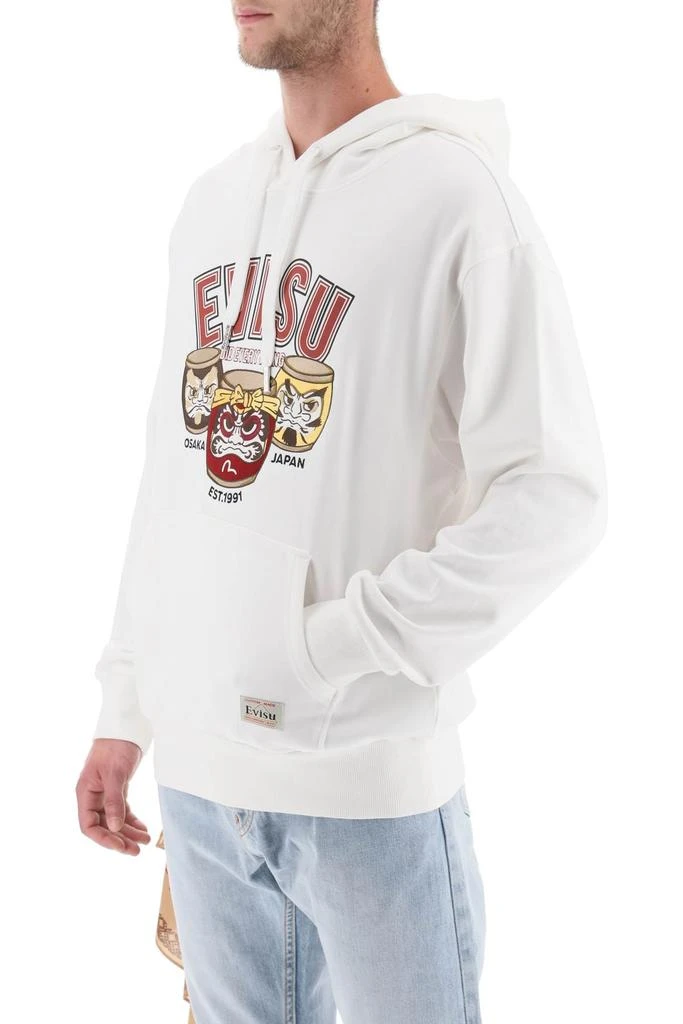 商品Evisu|Evisu hoodie with embroidery and print,价格¥1392,第4张图片详细描述