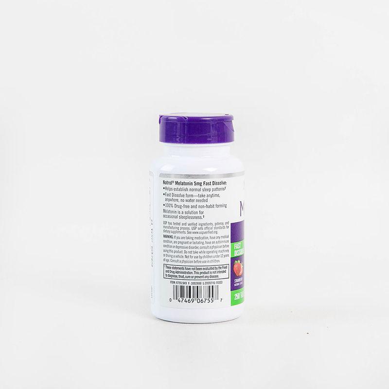 商品Natrol|natrol melatonin褪黑素松果体速溶片5mg250粒,价格¥343,第4张图片详细描述