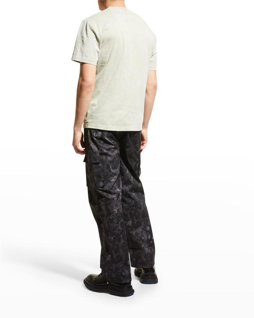 商品Alexander McQueen|Men's Forest Party Jersey T-Shirt,价格¥926,第6张图片详细描述