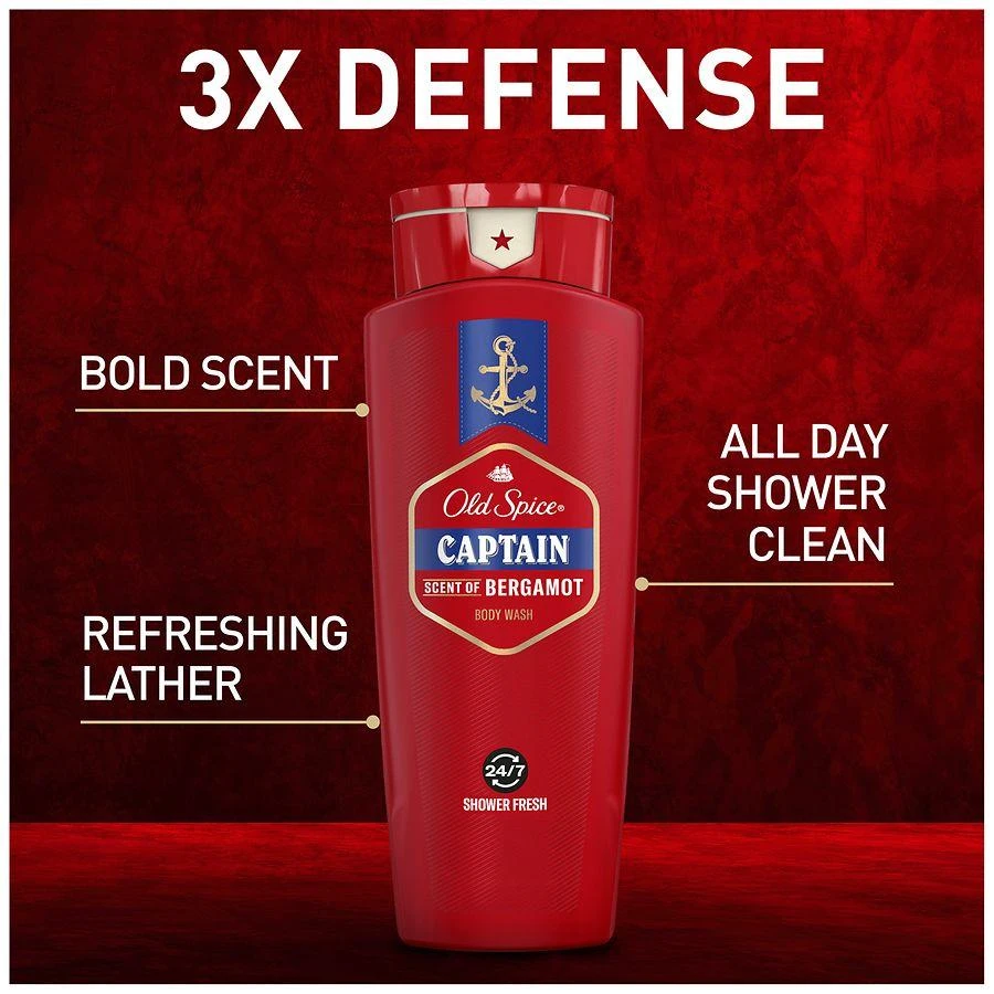 商品Old Spice|Men's Body Wash Captain,价格¥65,第3张图片详细描述
