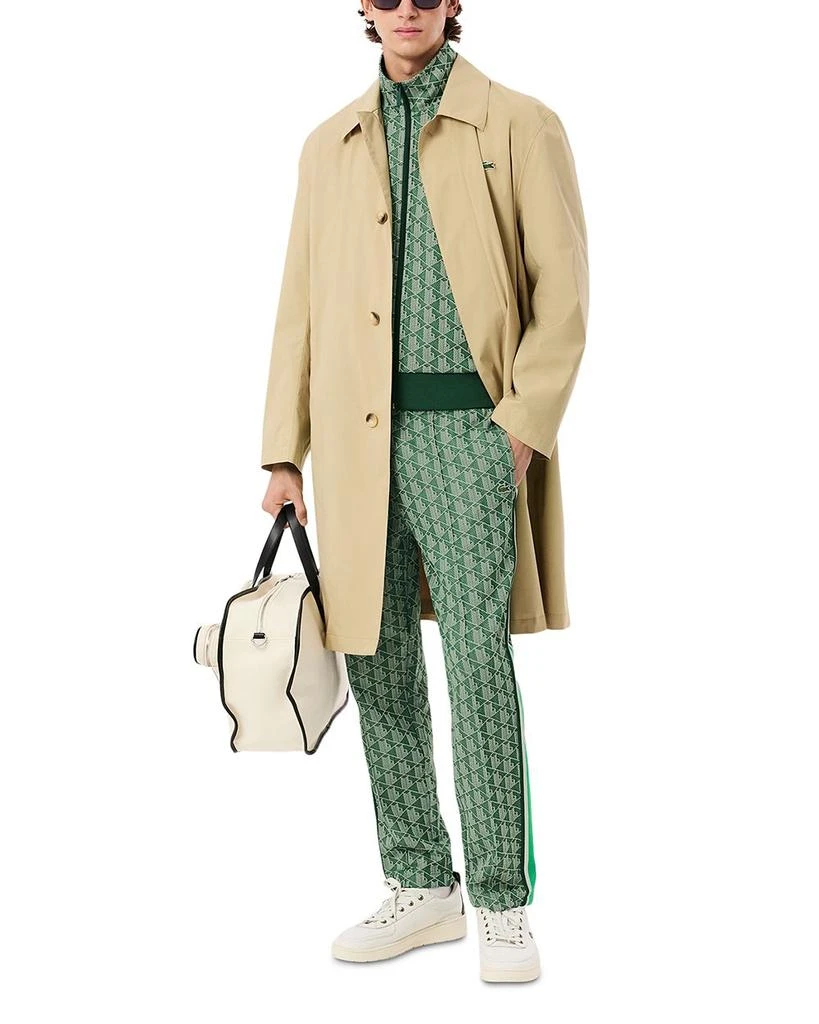 Monogram Print Zip Front Track Jacket 商品