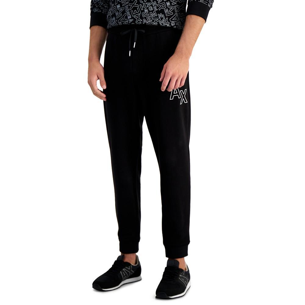商品Armani Exchange|Men's Logo Jogger Pants, Created for Macy's,价格¥792,第1张图片