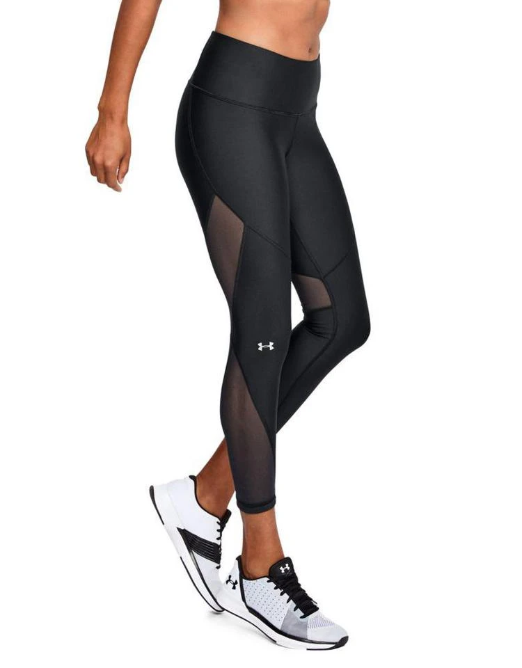 商品Under Armour|HeatGear Mesh Ankle Leggings,价格¥114,第1张图片
