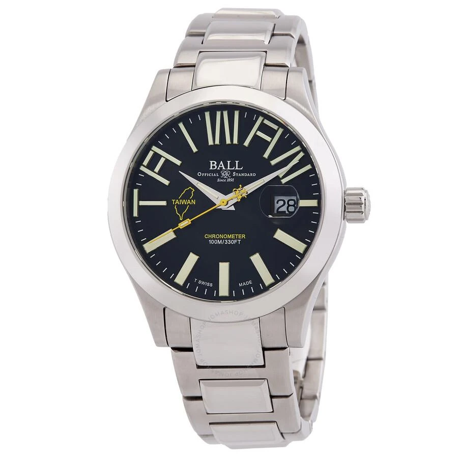 商品BALL Watch|Engineer III Teng Yung 130th Anniversary Automatic Black Dial Men's Watch NM9028C-S34C-BK,价格¥13004,第1张图片