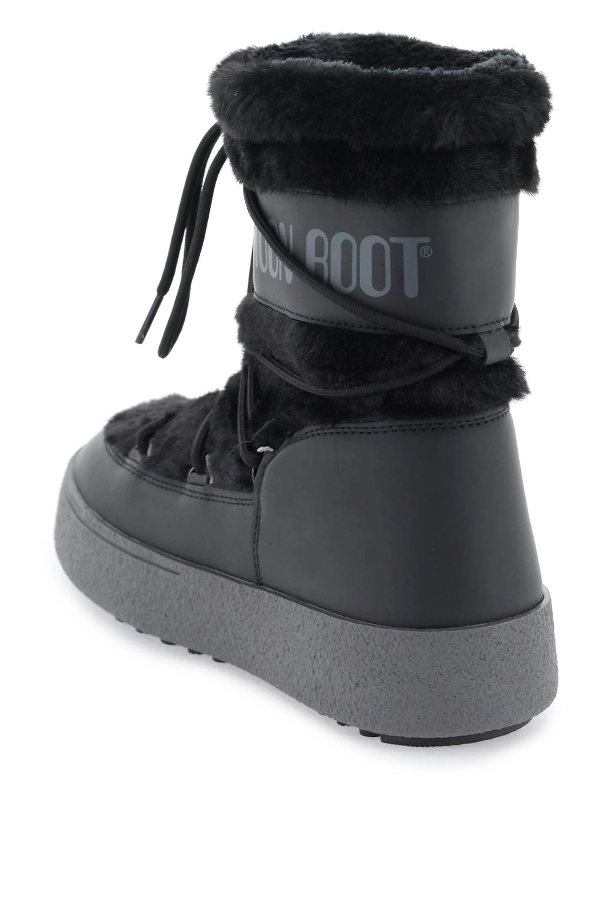 商品【商品预售7天】 Moon Boot|Moon Boot 女士雪地靴 24501300BLACK 黑色,价格¥693,第3张图片详细描述