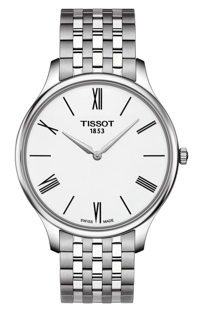 商品Tissot|Tradition 5.5 Round Bracelet Watch, 39mm,价格¥1662,第1张图片