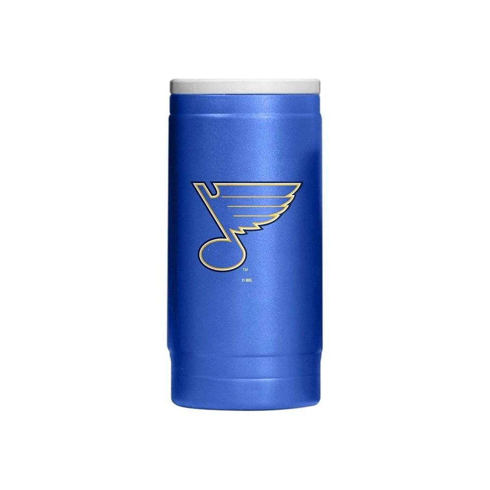 商品Logo Brands|St. Louis Blues 12 Oz Flipside Powdercoat Slim Can Cooler,价格¥232,第1张图片