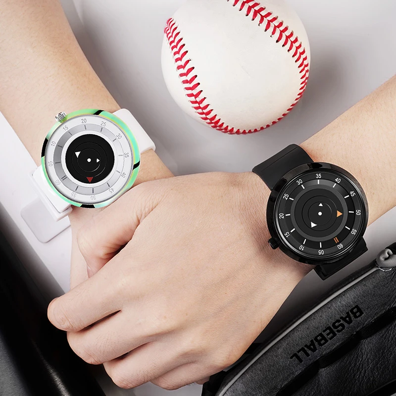 MLB美职棒 明星同款 NewYouk系列创意概念无指针情侣手表 中性手表 男表 女表  商品