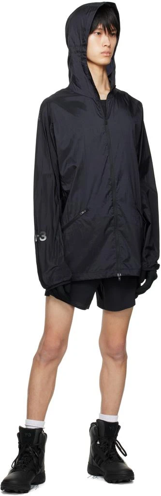 商品Y-3|Black Hooded Jacket,价格¥1068,第4张图片详细描述