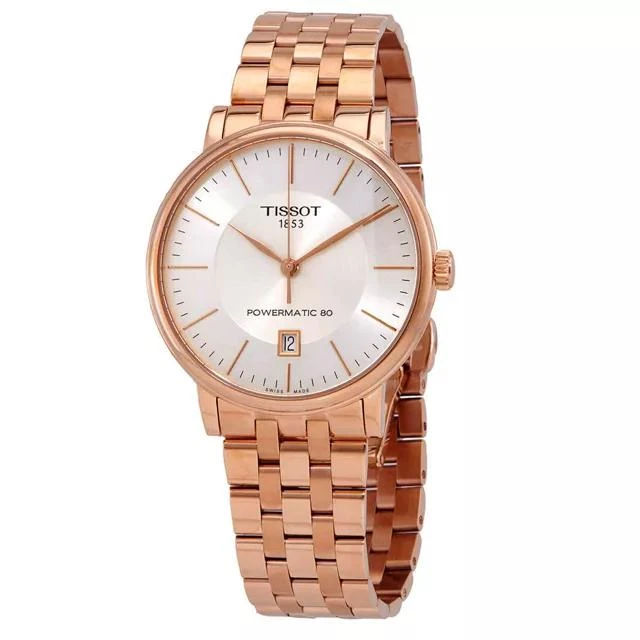 商品Tissot|Tissot Carson Automatic Silver Dial Men's Watch T122.407.33.031.00,价格¥3017,第1张图片