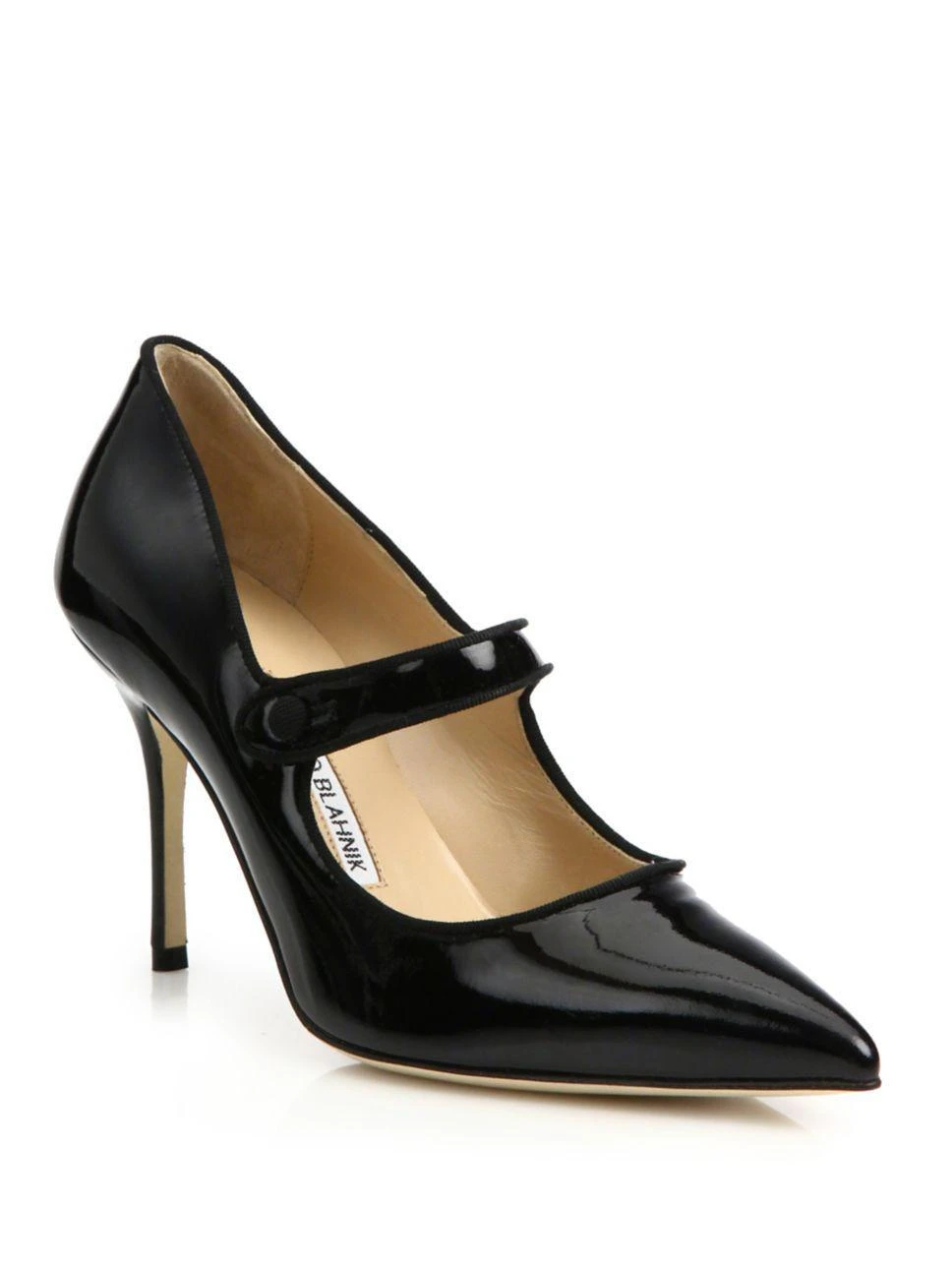 商品Manolo Blahnik|Campari 一字带尖头高跟鞋,价格¥2200,第1张图片