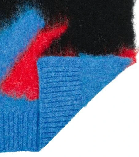 商品Loewe|Intarsia knit scarf,价格¥2548,第4张图片详细描述