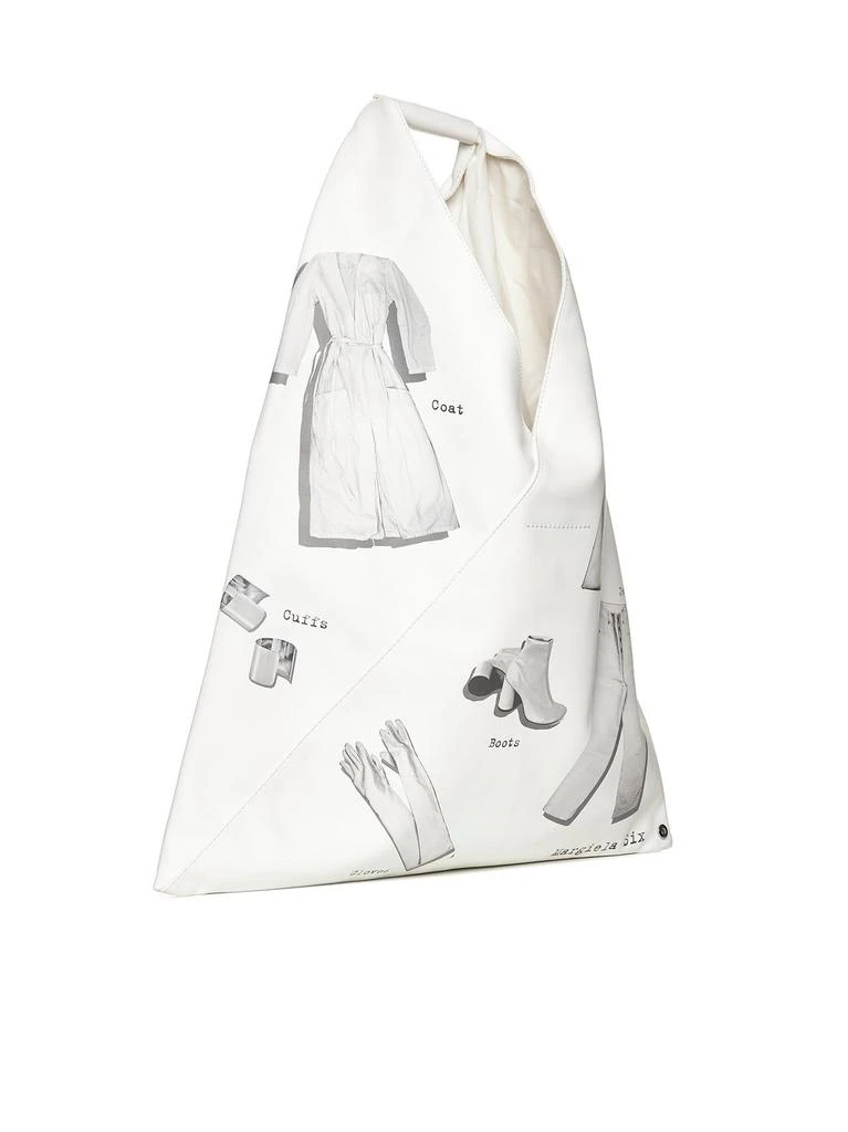 商品MM6|MM6 Maison Margiela Allover Graphic Printed Tote Bag,价格¥1350,第2张图片详细描述