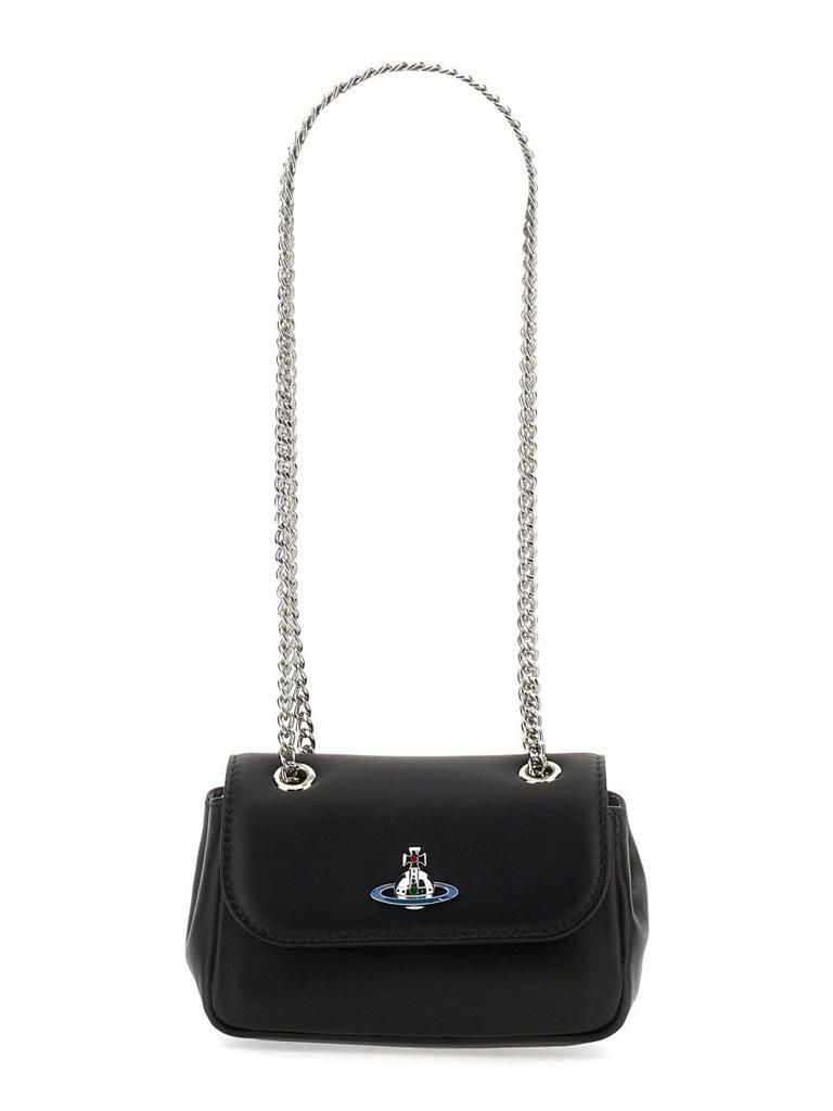 商品Vivienne Westwood|VICTORIA SMALL BAG WITH CHAIN,价格¥1360,第1张图片
