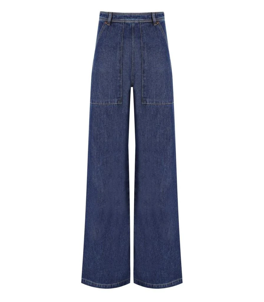 商品Weekend Max Mara|Weekend Max Mara  Patroni Wide Leg Jeans,价格¥1404,第1张图片