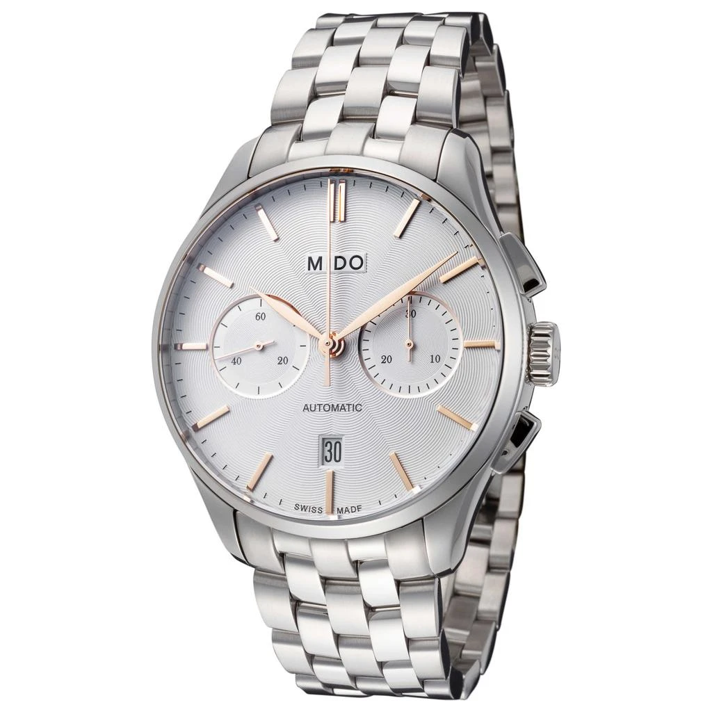 商品MIDO|美度 布鲁纳系列 男士机械腕表	42mm M0244271103100,价格¥5746,第1张图片