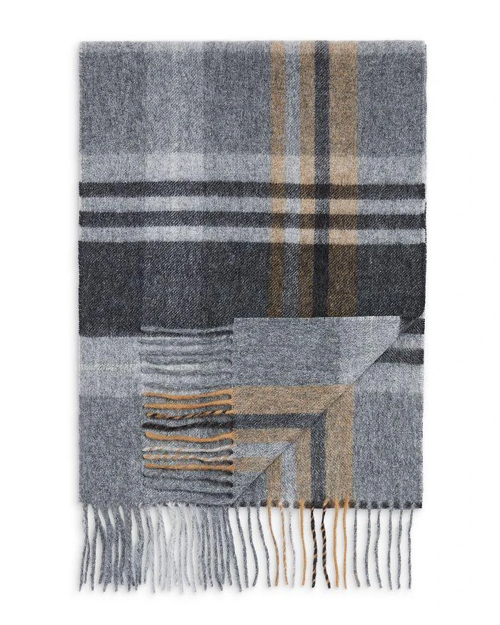 商品The Men's Store at Bloomingdale's|Cashmere Big Plaid Scarf - 100% Exclusive,价格¥883,第1张图片