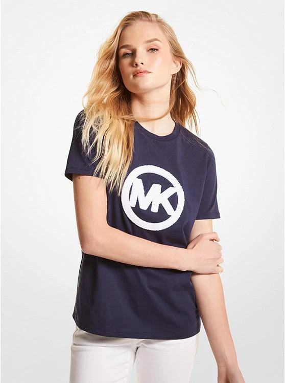 商品Michael Kors|Logo Organic Cotton Jersey T-Shirt,价格¥296,第1张图片