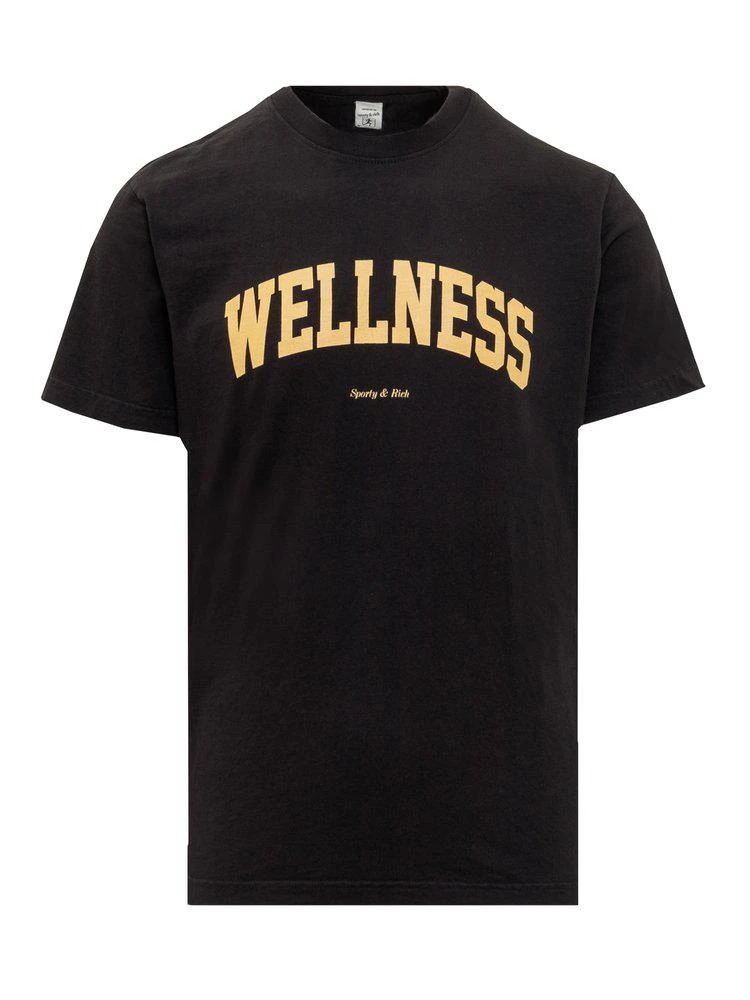 商品Sporty & Rich|Sporty & Rich Wellness Print Crewneck T-Shirt,价格¥518,第1张图片