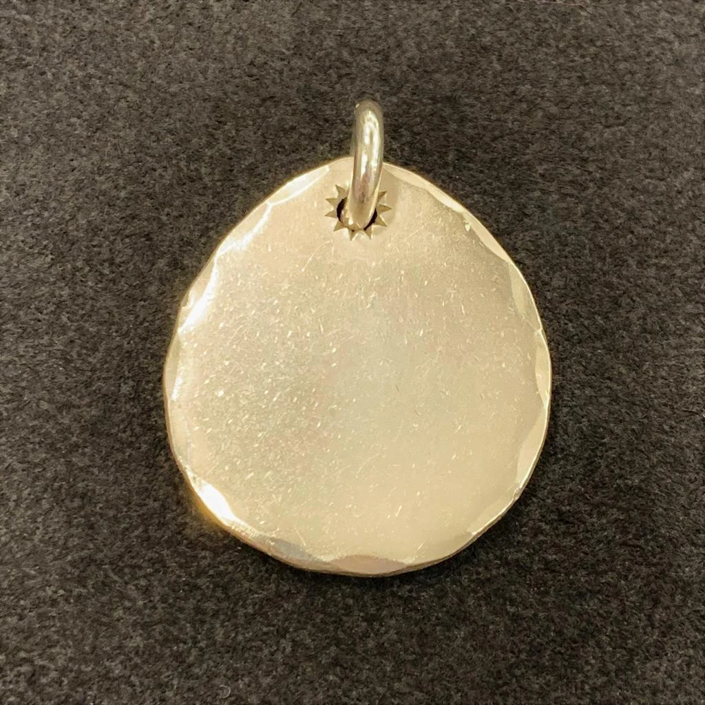 商品Native Feather|Goros Metal Pendant-Silver And Gold,价格¥3660,第4张图片详细描述