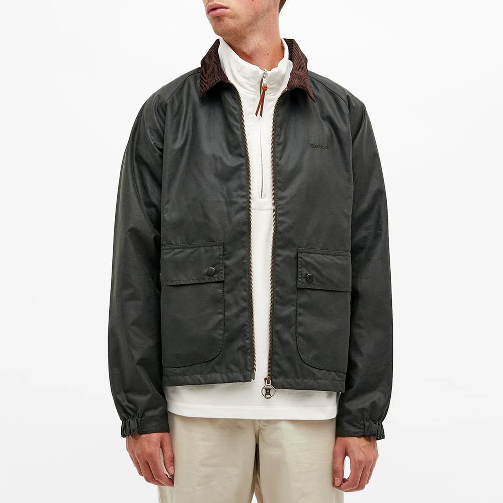 商品Barbour|Barbour Dom Wax Jacket,价格¥2828,第5张图片详细描述