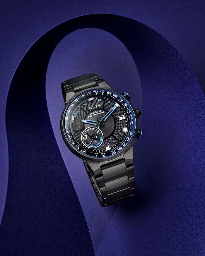 商品Citizen|Satellite Wave World Time Eco-Drive GPS Watch, 44mm,价格¥6383,第5张图片详细描述