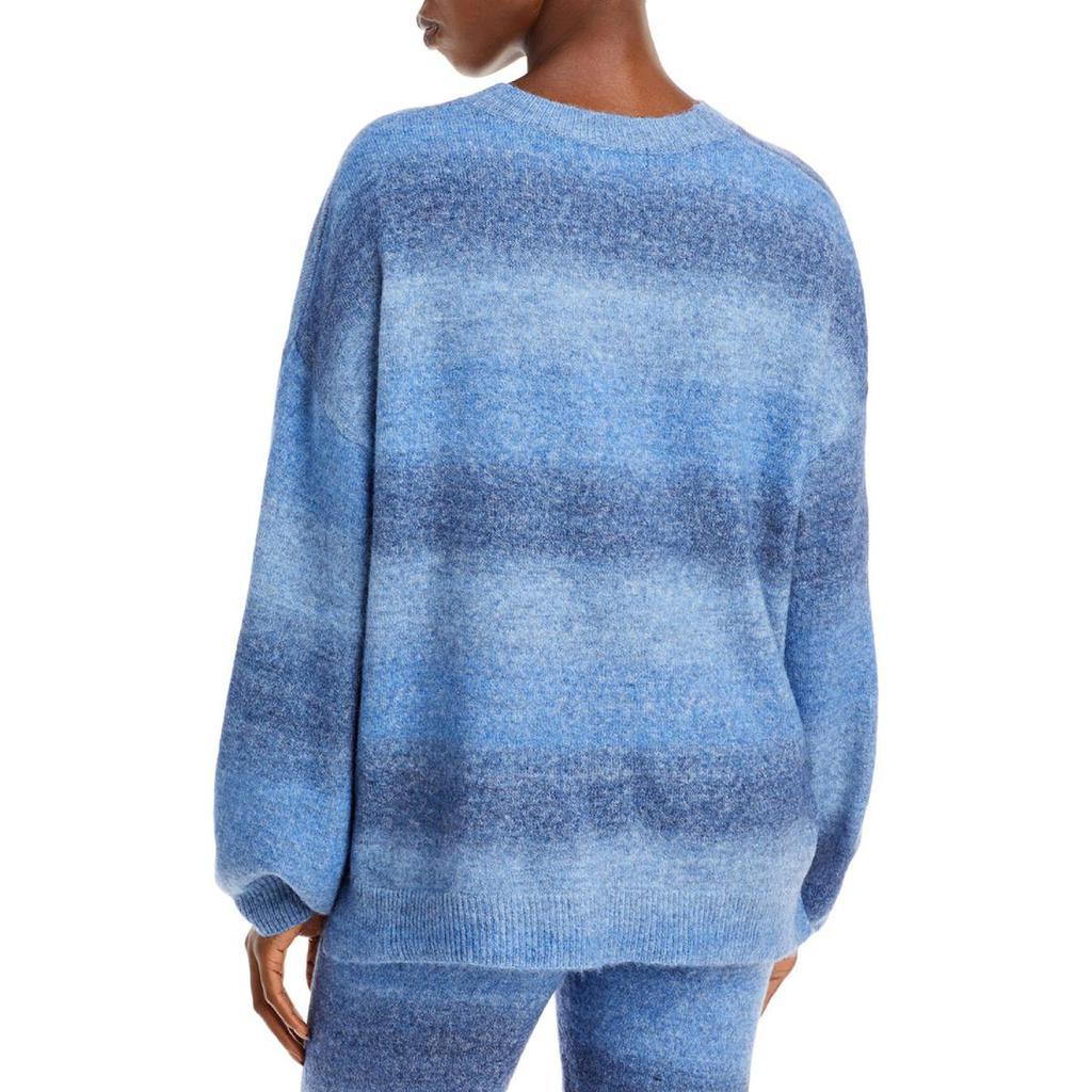 商品AQUA|Aqua Womens Space Dye Crewneck Pullover Sweater,价格¥150,第4张图片详细描述