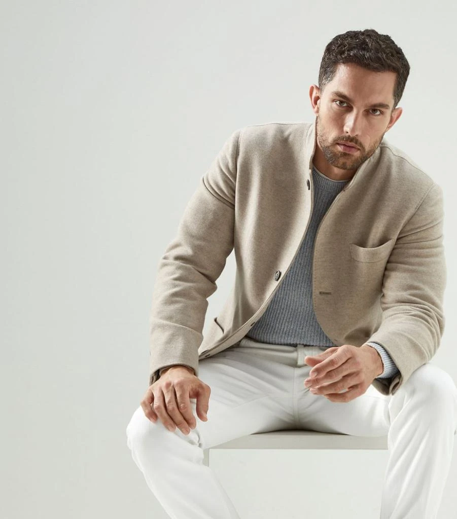 商品Brunello Cucinelli|Cashmere Blazer,价格¥38985,第3张图片详细描述