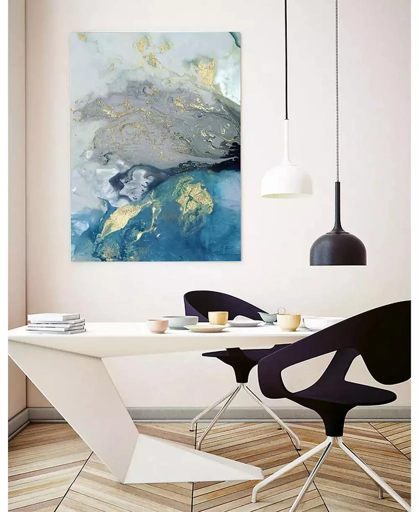 32" x 24" Ocean Splash I Museum Mounted Canvas Print 商品