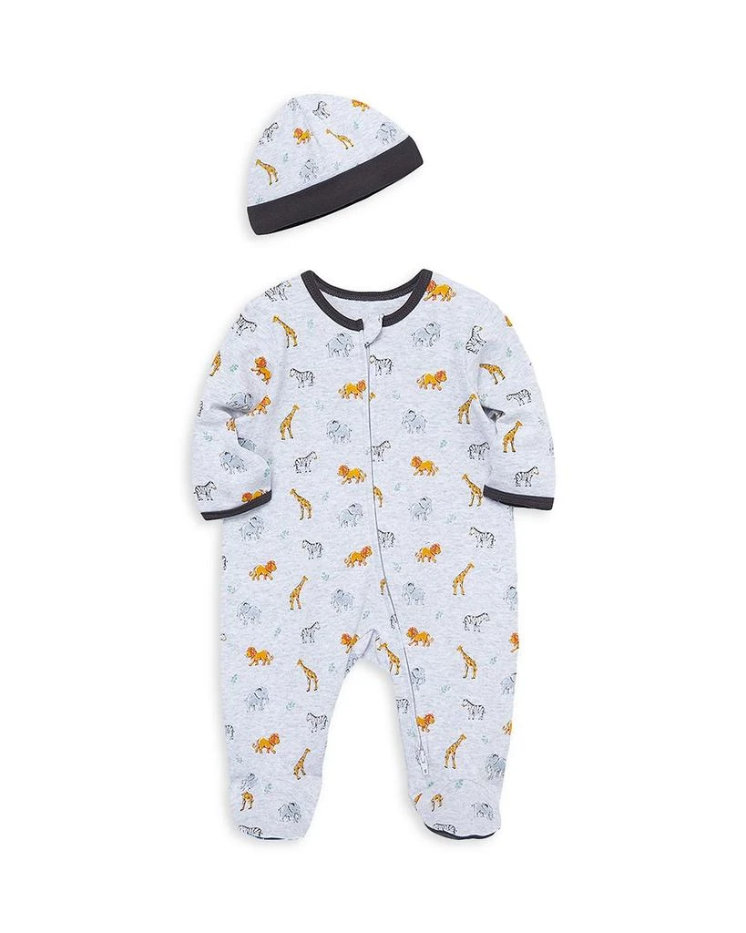 Boy's Jungle Pals Footie & Hat Set - Baby 商品