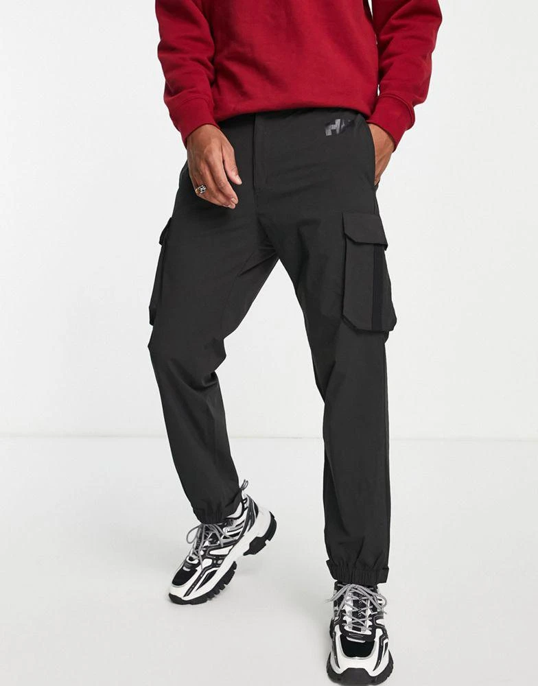 商品Helly Hansen|Helly Hansen Patrol Light joggers in black,价格¥510,第4张图片详细描述