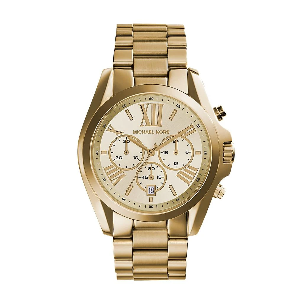 商品Michael Kors|MK5605 - Bradshaw Chronograph,价格¥1159,第1张图片