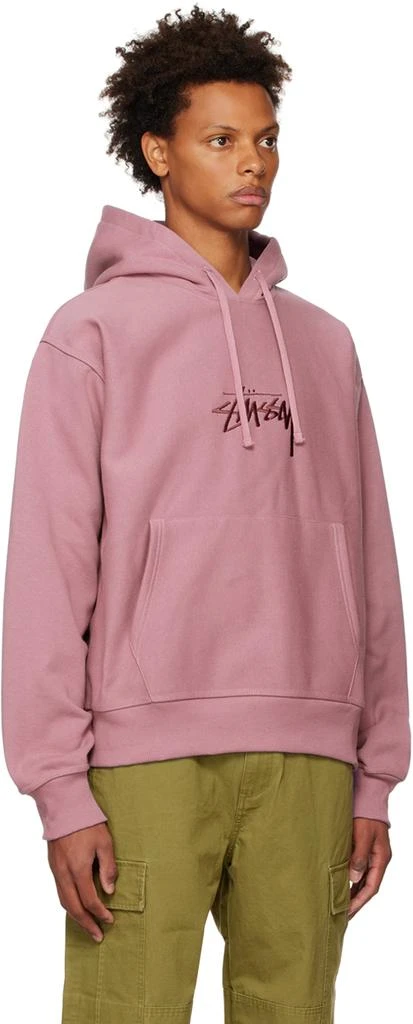 商品STUSSY|Purple Stock Hoodie,价格¥1129,第2张图片详细描述