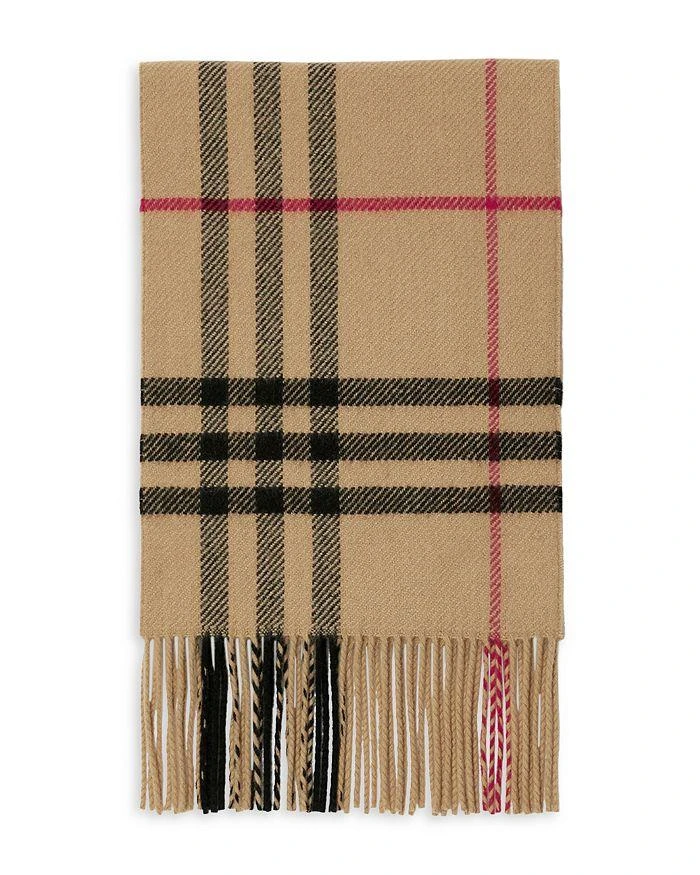 商品Burberry|Tartan Check Brushed Wool Cashmere Scarf ,价格¥2463,第2张图片详细描述