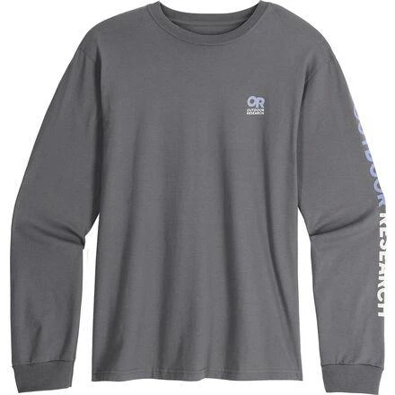 商品Outdoor Research|Lockup Chest Logo Long-Sleeve T-Shirt - Men's,价格¥162,第3张图片详细描述