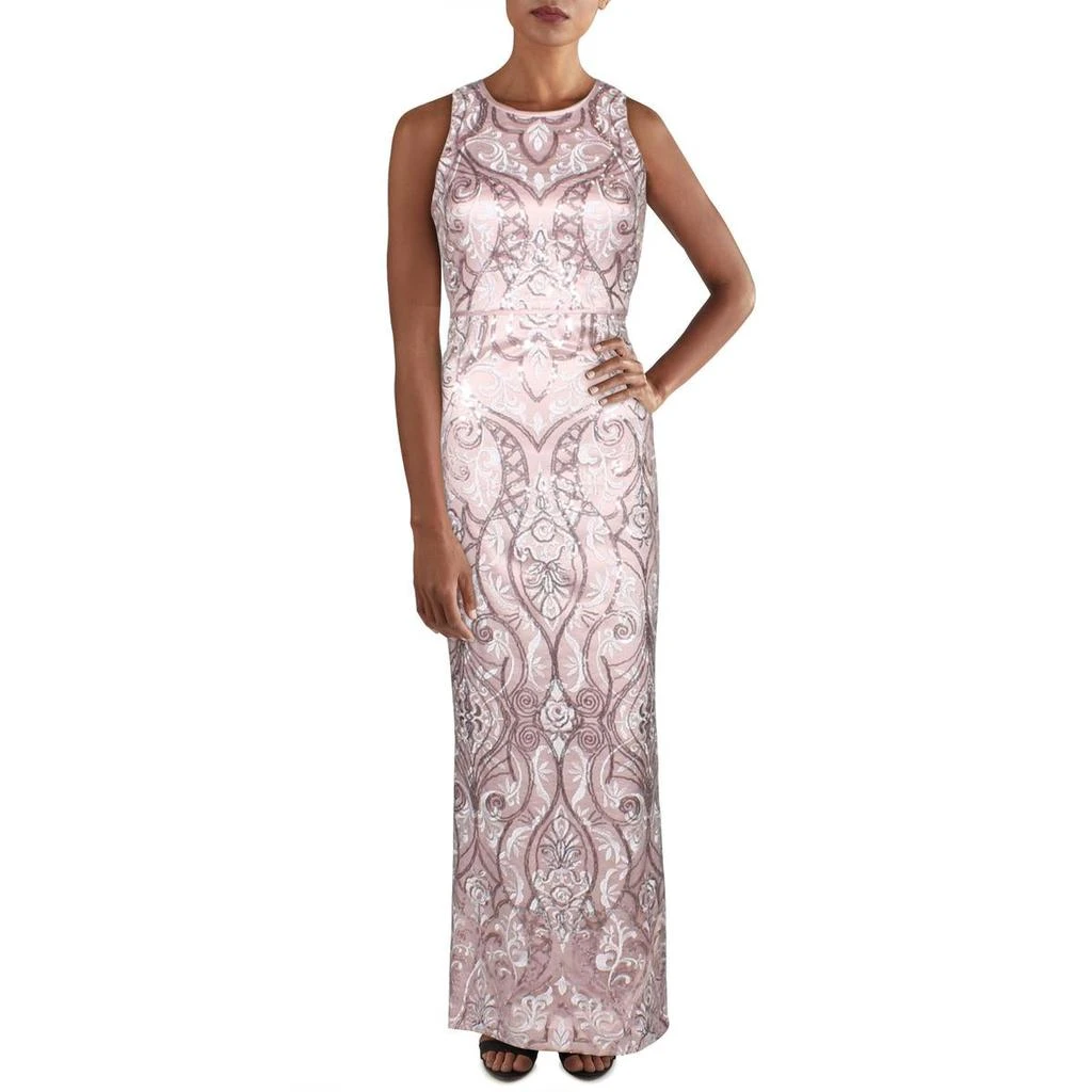 商品Vince Camuto|Vince Camuto Womens Sequined Embroidered Formal Dress,价格¥480,第1张图片