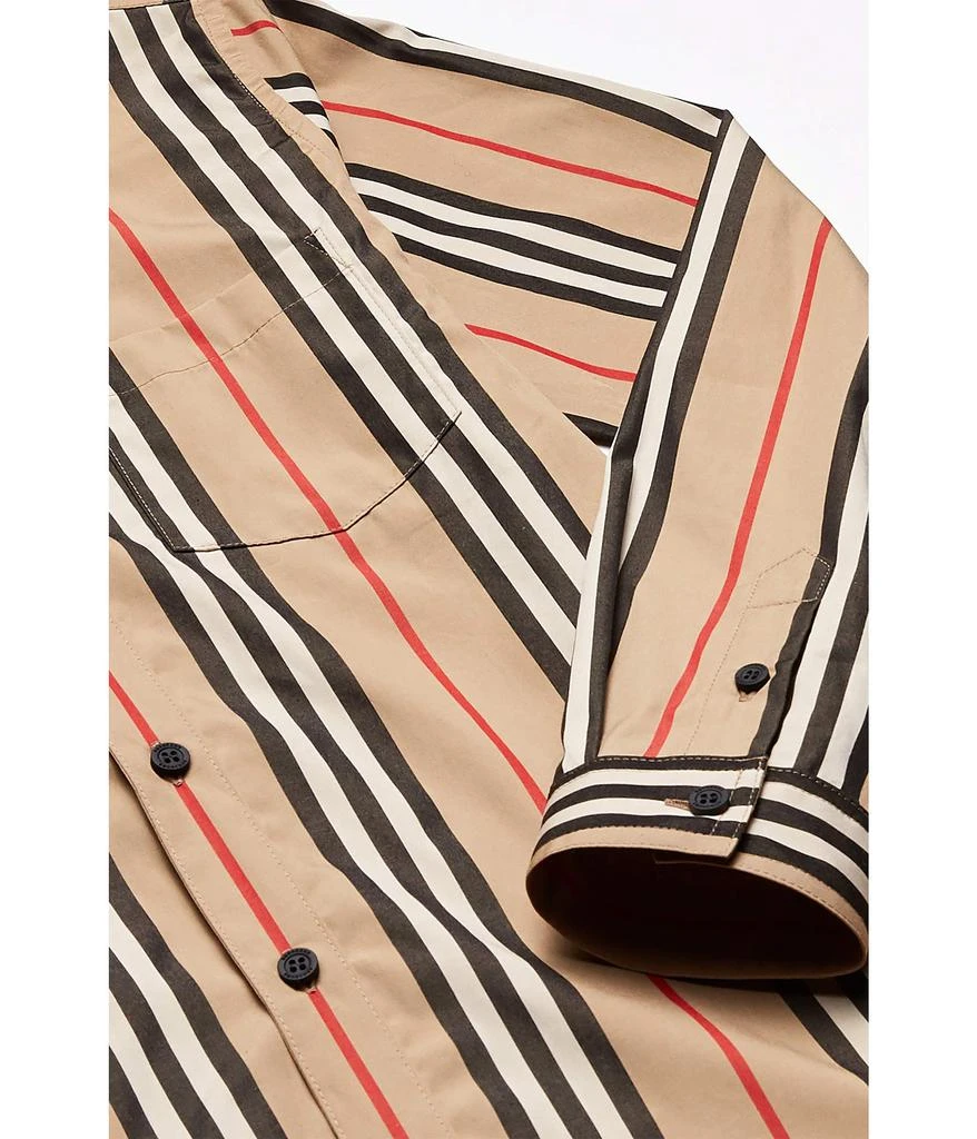 商品Burberry|Fredrick Icon Casual Long Sleeve Shirt (Little Kids/Big Kids),价格¥1328,第2张图片详细描述