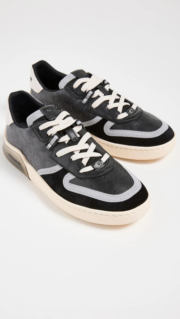 商品Coach|Coach New York CitySole Signature Court Sneakers,价格¥1322,第3张图片详细描述