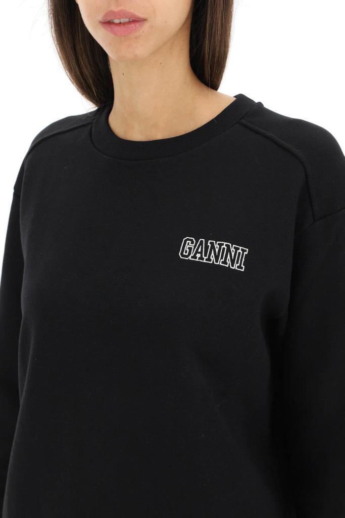 Ganni logo embroidered isoli sweatshirt商品第4张图片规格展示