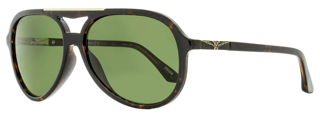 商品Longines|Longines Men's Pilot Sunglasses LG0003-H 52N Dark Havana  59mm,价格¥964,第1张图片