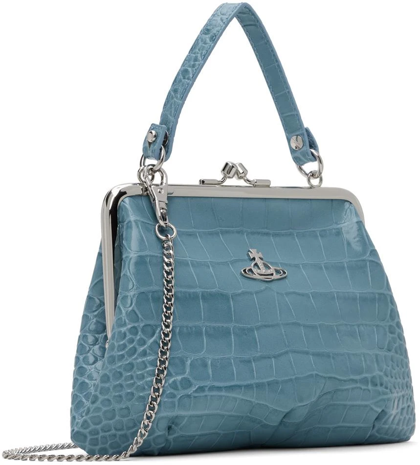 商品Vivienne Westwood|Blue Granny Frame Bag,价格¥2396,第2张图片详细描述