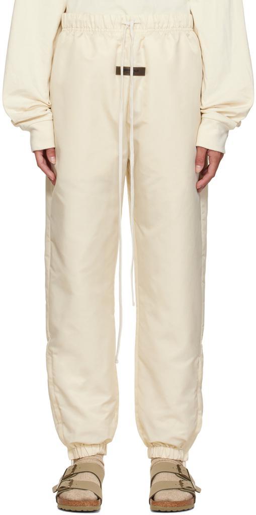 商品Essentials|Off-White Drawstring Track Pants,价格¥991,第1张图片