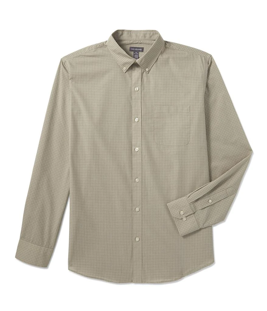 商品Van Heusen|Men's Big and Tall Wrinkle Free Long Sleeve Button Down Shirt,价格¥188,第2张图片详细描述