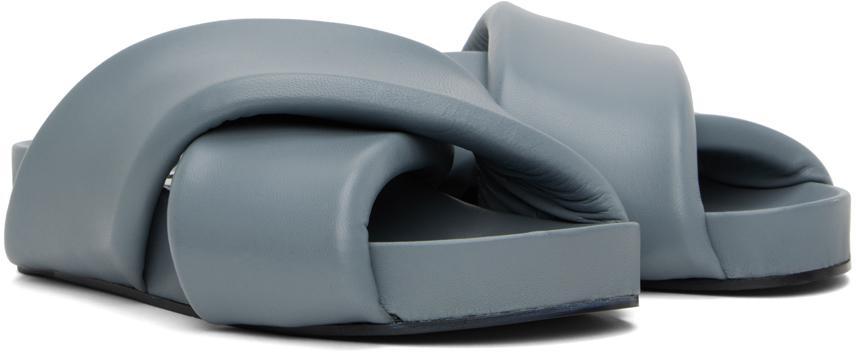 商品Jil Sander|蓝色 Oversize Wrapped 拖鞋,价格¥5569,第6张图片详细描述