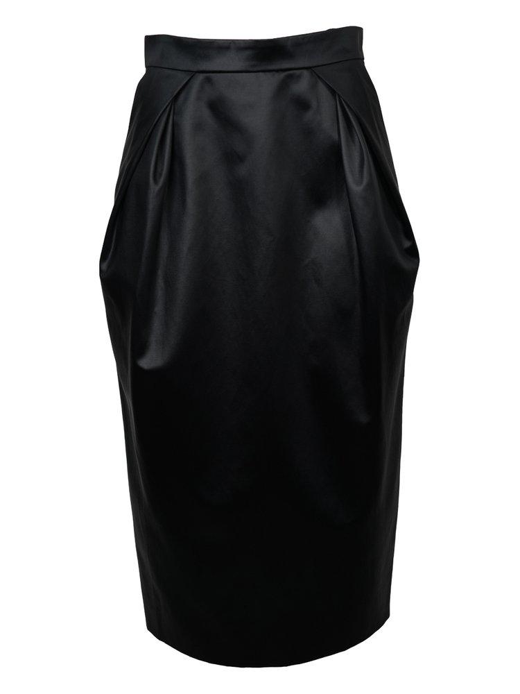 Maison Margiela Draped Midi Pencil Skirt商品第1张图片规格展示