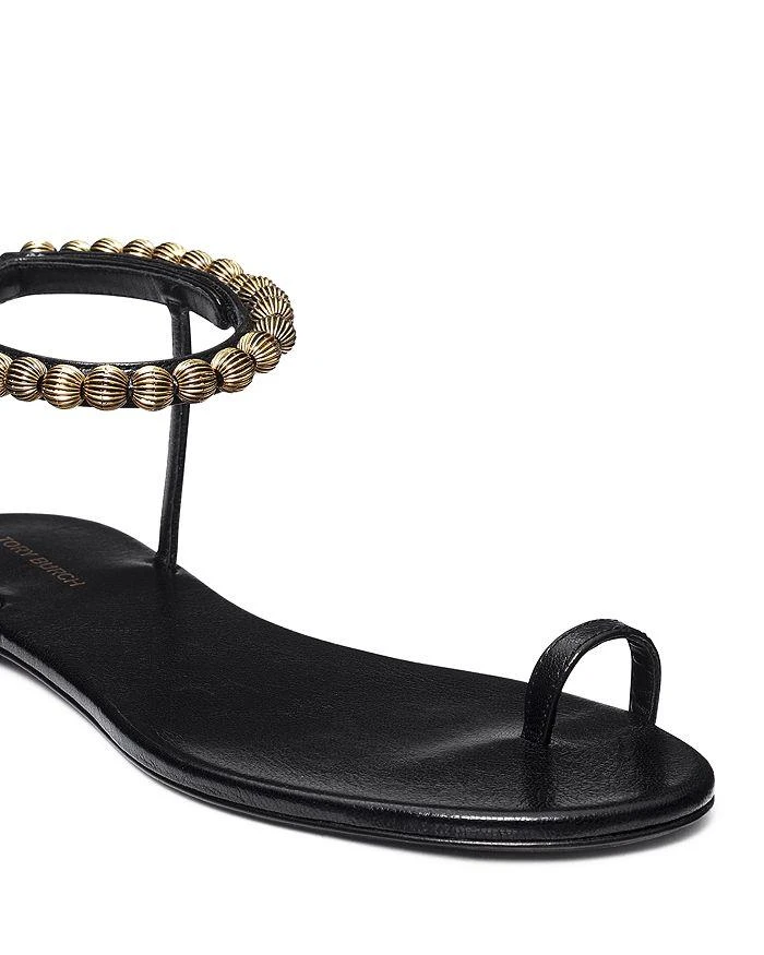 商品Tory Burch|Women's Capri Beaded Ankle Strap Sandals,价格¥1119,第4张图片详细描述