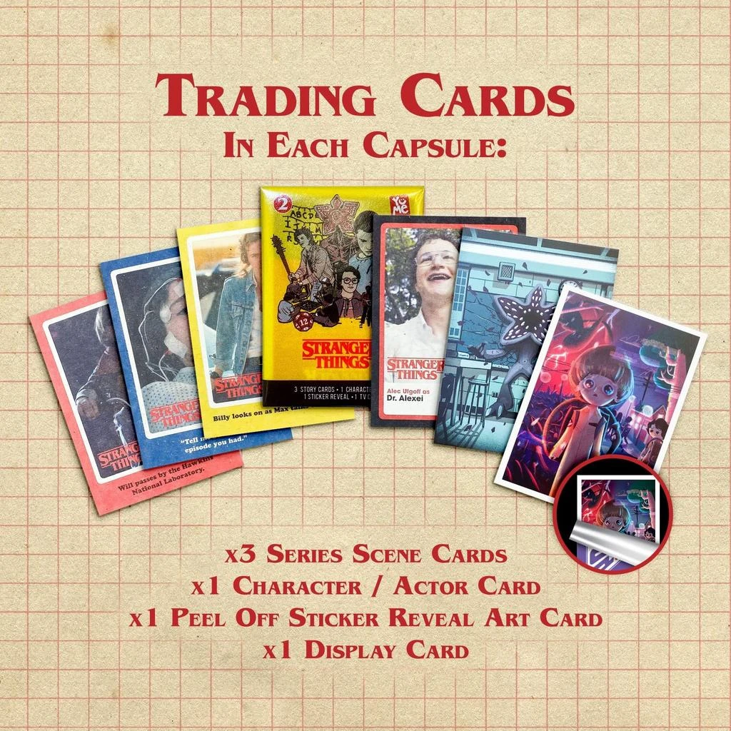 YuMe Official Stranger Things Upside Down Capsules – Series One 2 Pack Vintage Blind Box Action Figures, Netflix Collectible Toys for Fans & Collectors, 80s-Inspired Mystery Gift 商品