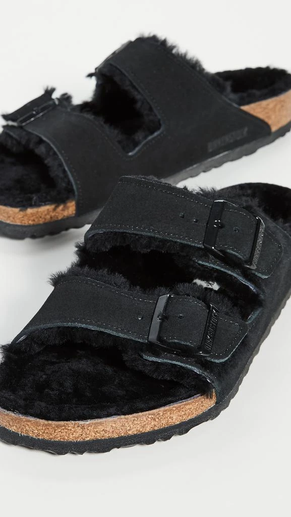 商品Birkenstock|Arizona Shearling Sandals,价格¥1205,第2张图片详细描述