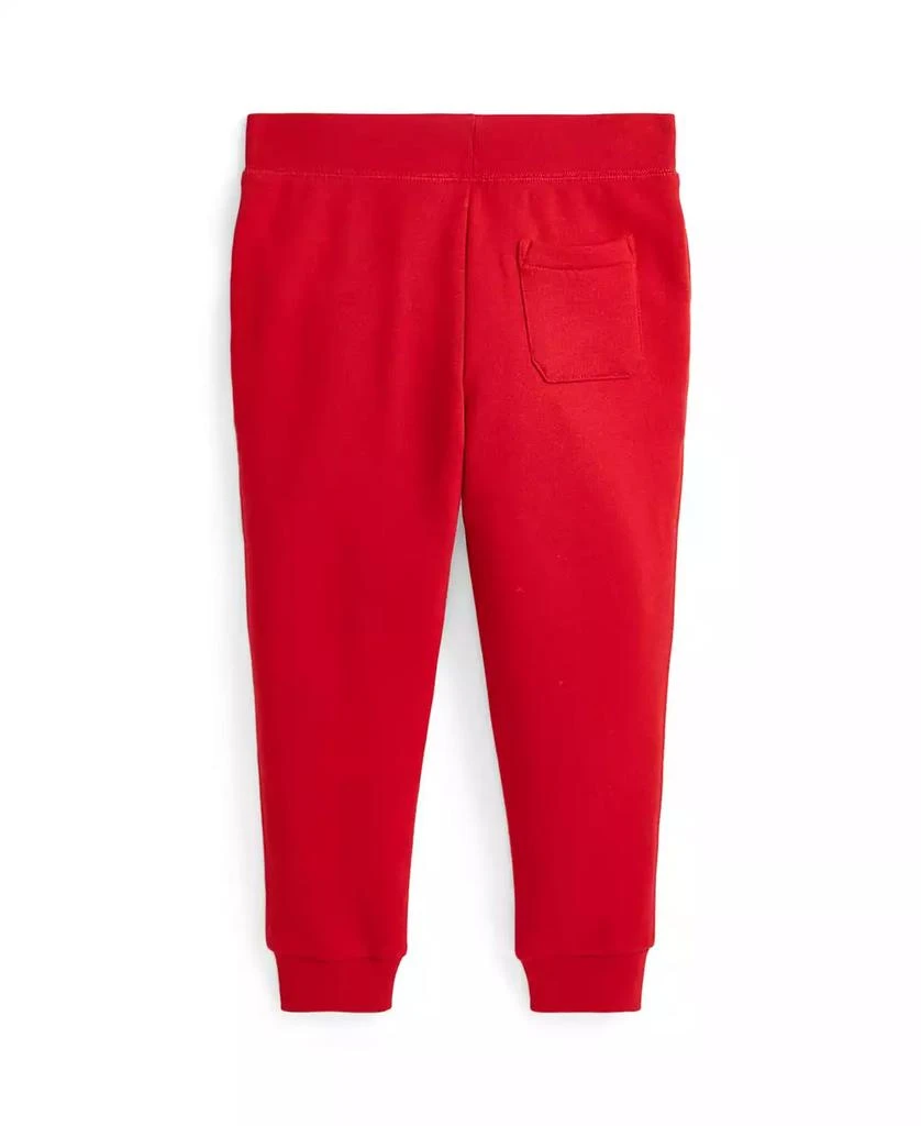 商品Ralph Lauren|Toddler and Little Boys Plaid-Logo Fleece Jogger Pant,价格¥165,第2张图片详细描述