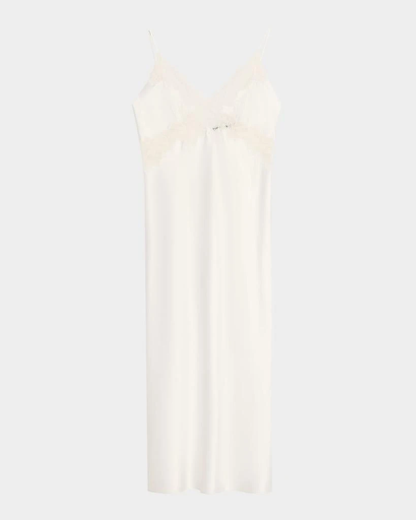 商品Natori|Peony Glamour Lace-Trim Nightgown,价格¥1663,第1张图片